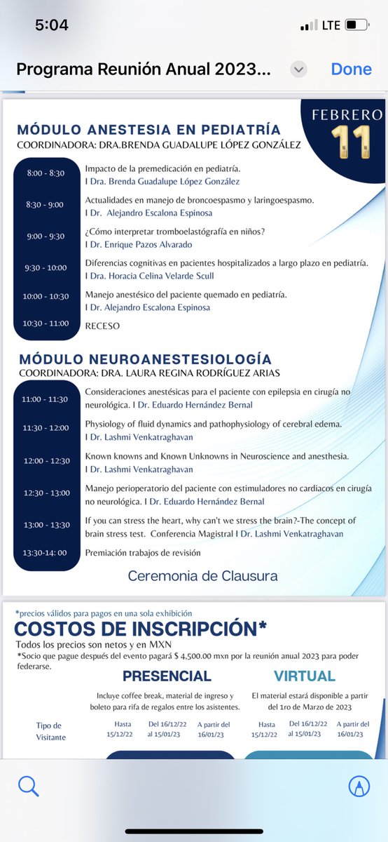 Getting ready to present my talks this morning <a href="/EduardoLalohb/">Eduardo Hernández Bernal</a> <a href="/registol/">registol</a> #ReuniónAnualdeAnestesiología #AAJCM #ColegioDeAnestesiólogosDeJalisco #Neuroanestesia #Neuroanesthesia