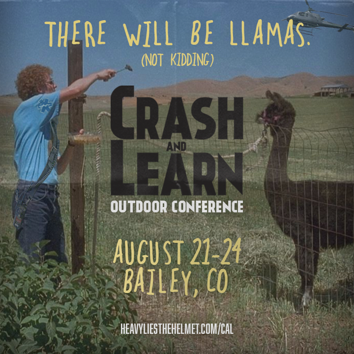 Heavy Lies the Helmet (@heavyhelmet) on Twitter photo You don't want to miss Crash and Learn 2023. Even yo llama will be there! For more info, visit heavyliesthehelmet.com/cal. #CAL23 You don't want to miss Crash and Learn 2023. Even yo llama will be there! For more info, visit heavyliesthehelmet.com/cal. #CAL23