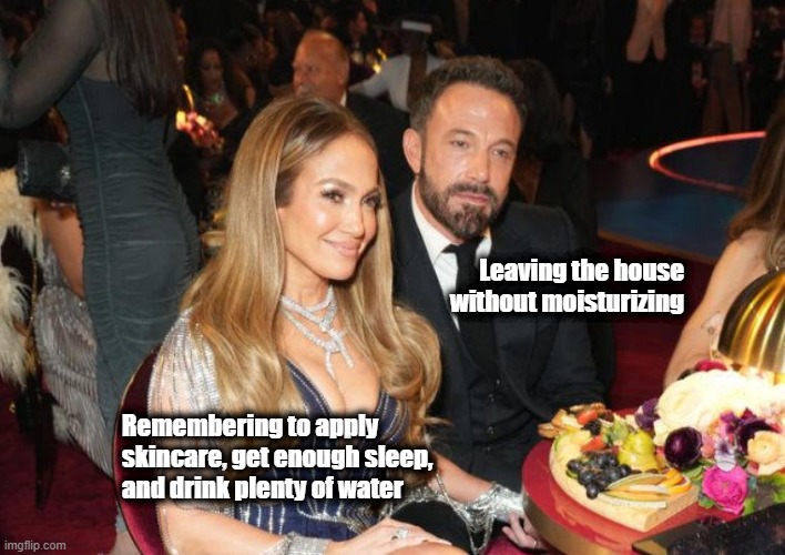 COAromatics's tweet photo. More Ben than Jen more often than I care to admit... 👀

#skincare #skincarepersonality #skincaretips #jlo #benaffleck #grammys #benaffleckmeme #skincarememe #grammymeme #farmtoskin #coloradoaromatics #cultivatedskincare https://t.co/Z9o3JHBqkT
