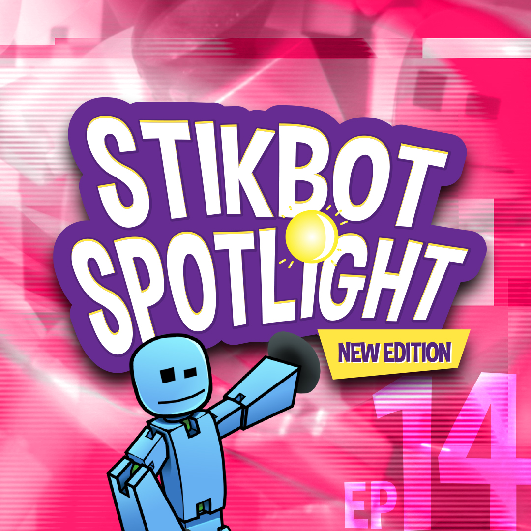 stikbot's tweet photo. Introducing the all-new #StikbotSpotlight, with a revised format and a fresh face! Get ready to meet our new host as they shine the spotlight on your creativity!
#stikbot #fanmadevideos #animation #stopmotion #fanbots https://t.co/qiI9Q4SlwC
