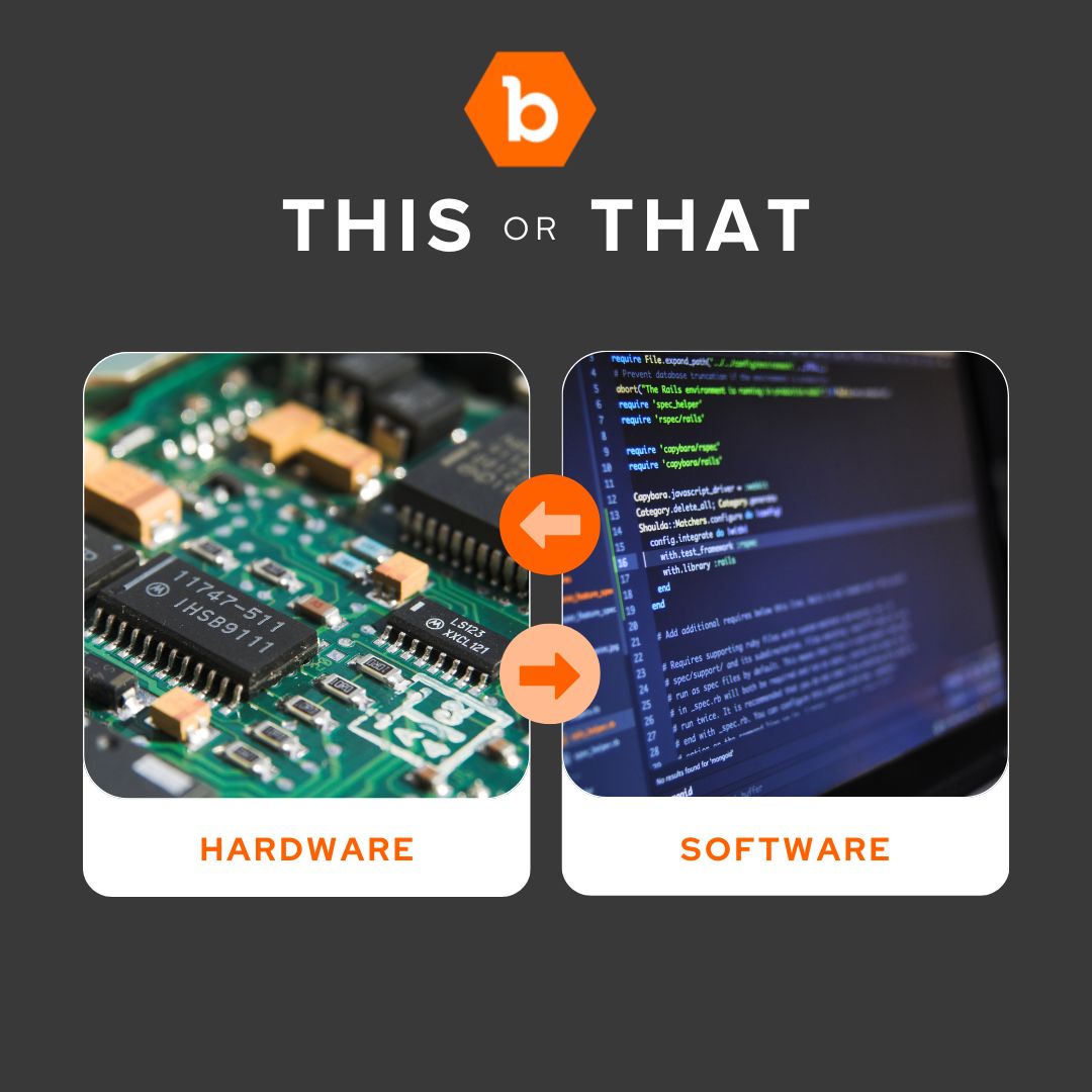 TOTTechs's tweet photo. Hardware or Software ? https://t.co/sK5L8BU29E