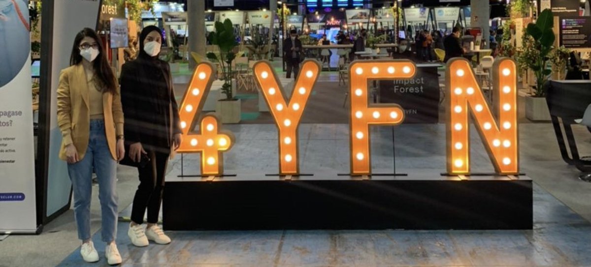 UNDPAccLabs's tweet photo. For example, @PNUDAlgerie #Acclab supported female entrepreneurs Selma &amp; Sabrina by connecting them to the wider innovation ecosystem

They both participated at @4yfn_mwc, where they received 210 hrs w/ mentors &amp; pitched to investors during the Demo Day 👇 https://t.co/ZuhITnczvc https://t.co/Fm97OBBCZI