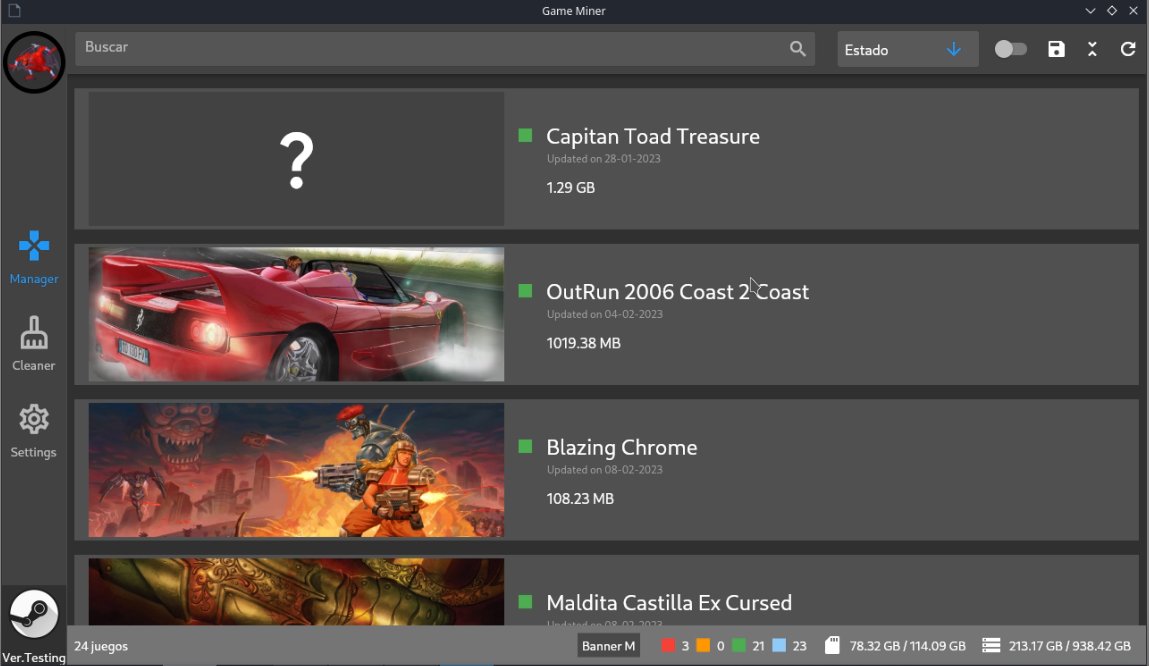 _HexDump_'s tweet photo. While I wait for the testers to finish I have added a new view mode to #GameMiner. Hope you like it.
#development #programming #SteamDeck #Steam #flutter #flutterdev #IndieDevs #Linux https://t.co/UFRVtzFaZg