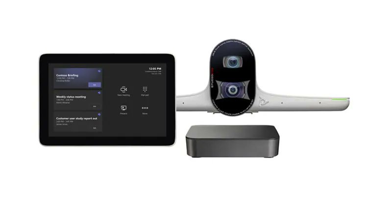 EvanKirstel's tweet photo. #PolyStudio Room Kits for #MicrosoftTeamsRooms on Windows offer mind-blowing #Audio and #Video for your most productive, focused calls ever β no matter the room size. #PolyMTR #HybridWork #MeetingEquality @PolyCompany
Learn more π https://t.co/ErBI2VE0G6 https://t.co/9RhBCk0gOq