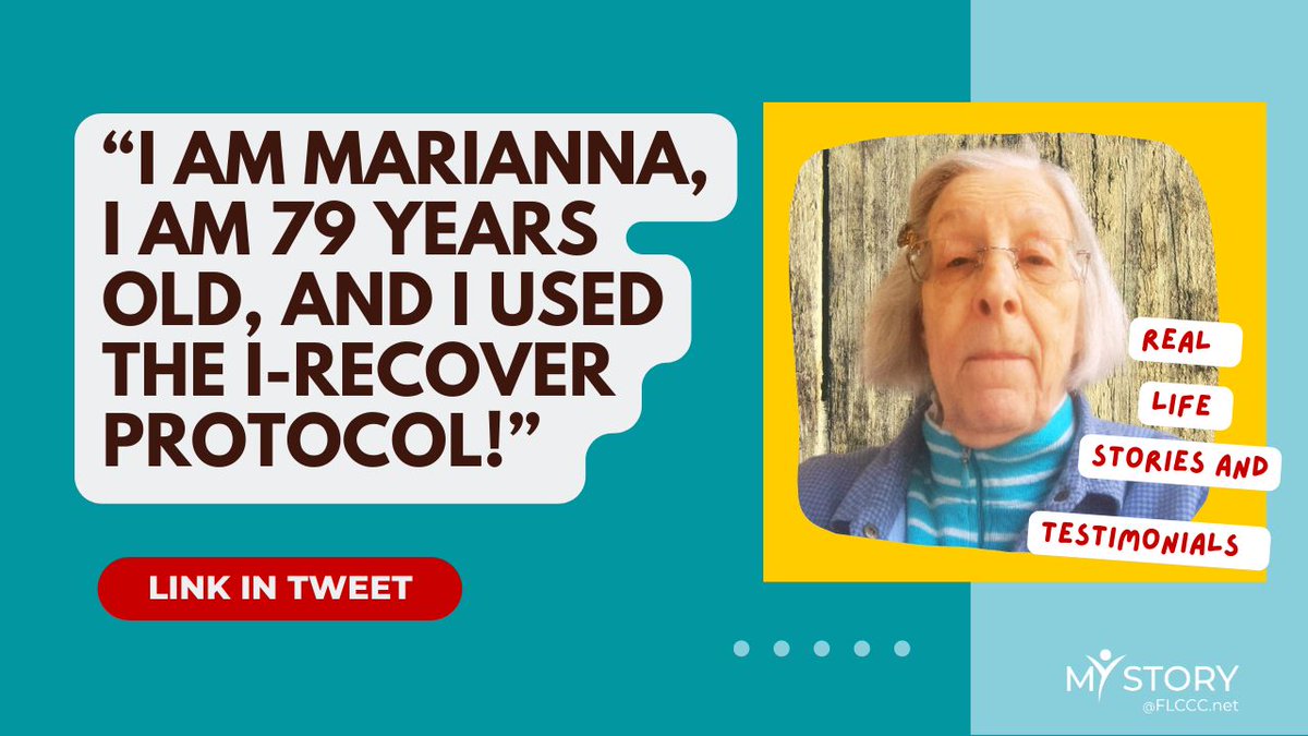 Honest_Medicine's tweet photo. For over a year, Marianna suffered every night with a high heart rate, and then she discovered the I-RECOVER protocol. Watch her MyStory here: https://t.co/jUNWp6u9Ou
#FLCCC #COVID #COVID19 #earlytreatmentworks #IRECOVER #postvaccine https://t.co/xri058M4ow