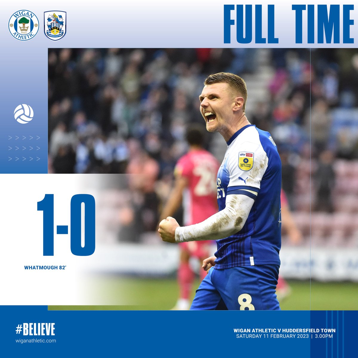 𝗬𝗘𝗦𝗦𝗦!! 🤩 #wafc 🔵⚪️ #BELIEVE