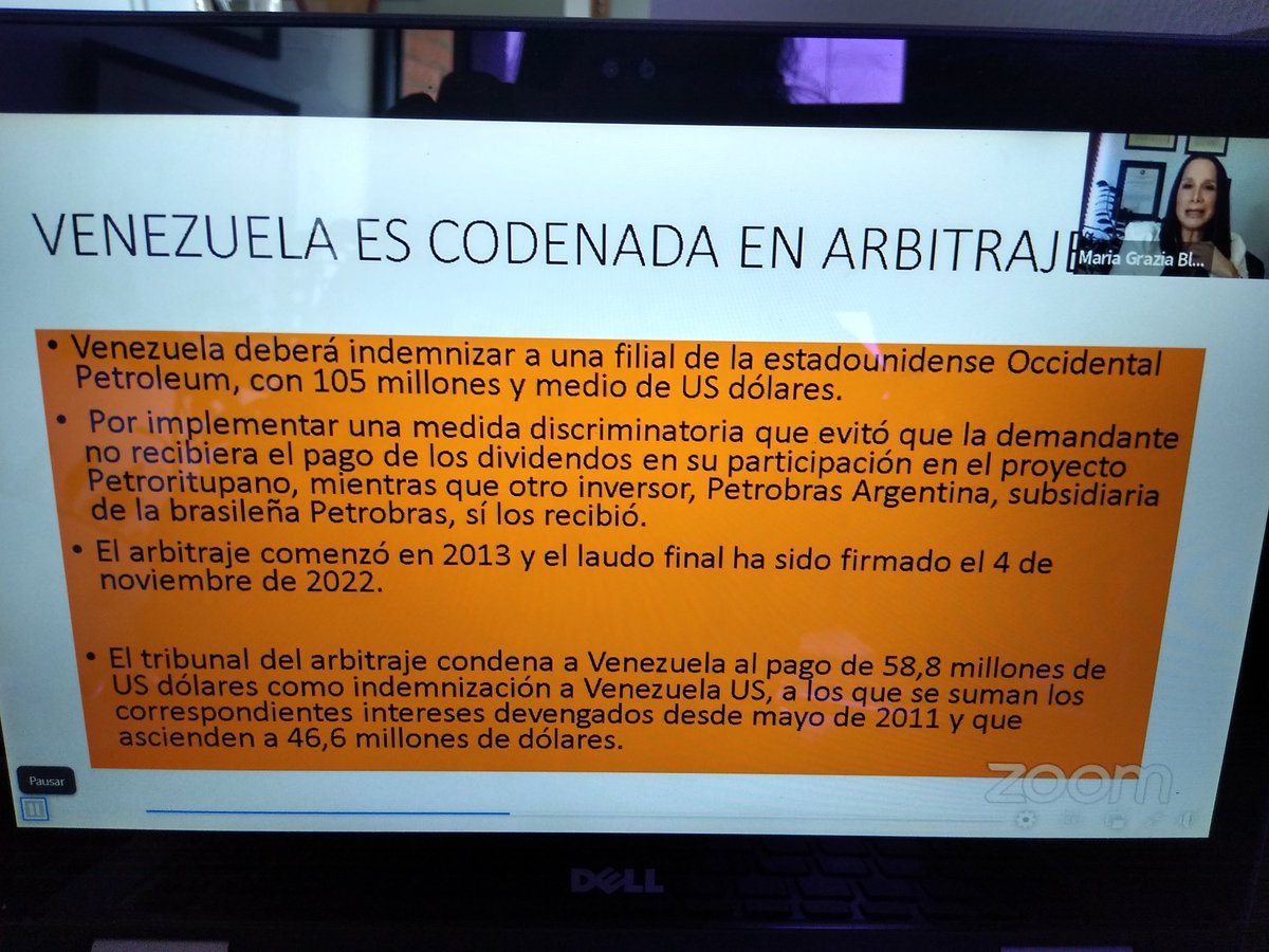 bolinagayblanco's tweet photo. Felicidades a nuestra socia directora por su participación en las III Conferencias Internacional de Arbitraje y Derecho Marítimo. https://t.co/xeDtoV3ScA