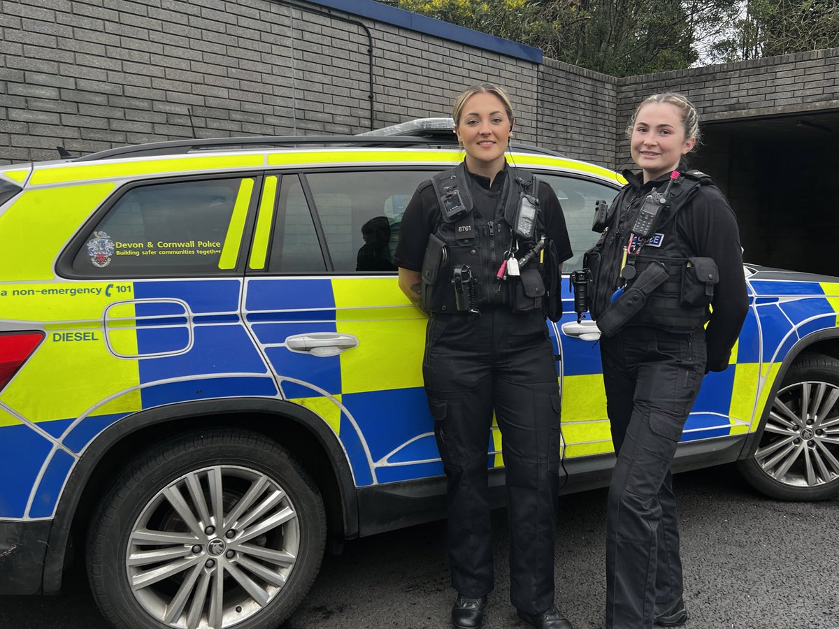 Welcome to #DCPoliceLIVE! Tonight we’re out in Plymouth with PC Beth Vinnicombe and PC Sophie Crawford who are patrol officers attending 999 calls. In Plymouth we’re currently managing 64 incidents, prioritising attendance based on threat, risk and harm. Follow for updates! 👮🏻‍♀️