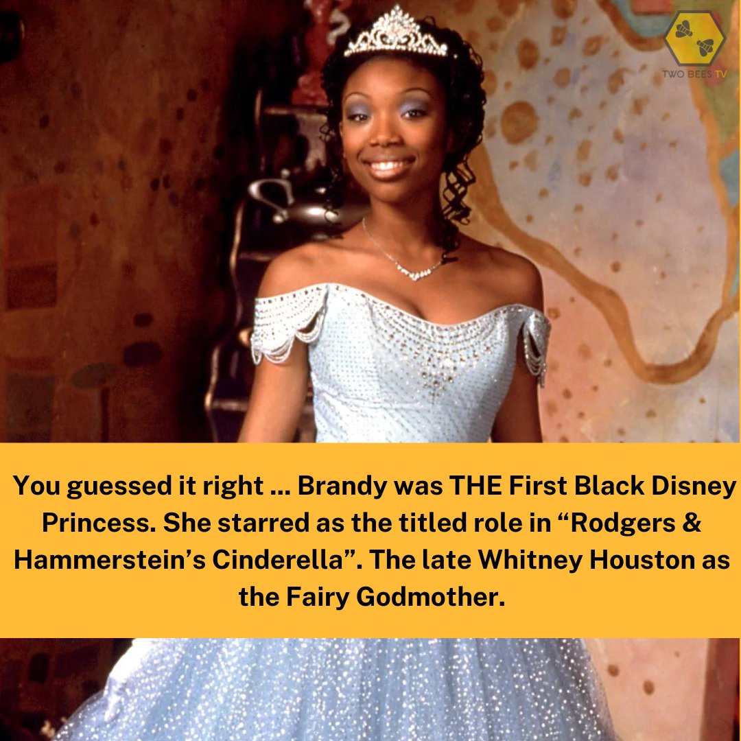 Happy Birthday Brandy 🎂 Let's give some flowers to the FIRST Black Disney Princess who made our childhood!