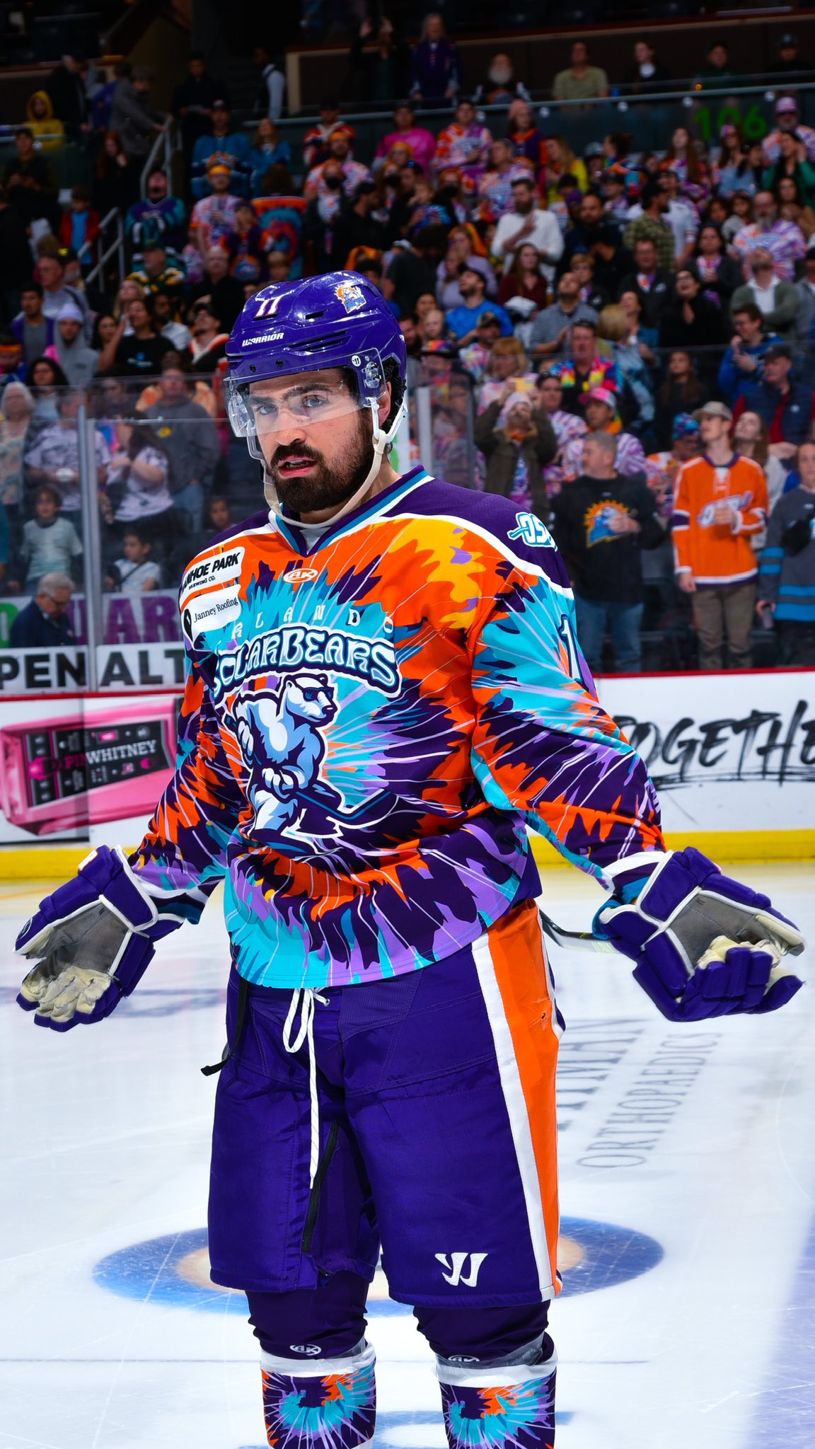 Orlando Solar Bears - Tie Dye Jersey preorder : r/hockeyjerseys