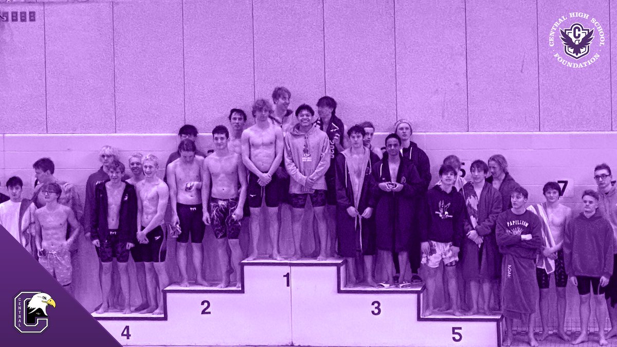 #CentralAthleticDepartment: Congratulations to the <a href="/CHSBoys_Swim/">Central Boys Swim & Dive Team</a> Team! 5th Place in the 200 Medley Relay 2023 Omaha Metro Conference Finals! 1:42.74! Off the blocks seeded 8th &amp; finished in 5th! On the podium boys!

#TheCentralEagleWay
#DowntownProud

chsathletics.net