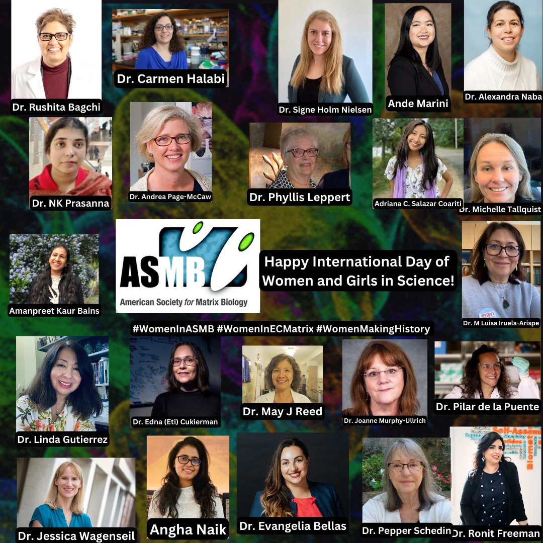 amsocmatbio's tweet photo. Please join us as we celebrate #WomenInASMB #WomenInECMatrix #WomenMakingHistory and learn more about how we all can help, promote and inspire women toward a career in STEM! #WomeninSTEM. https://t.co/t4jPVd8AkM https://t.co/UKMXIb7cg6