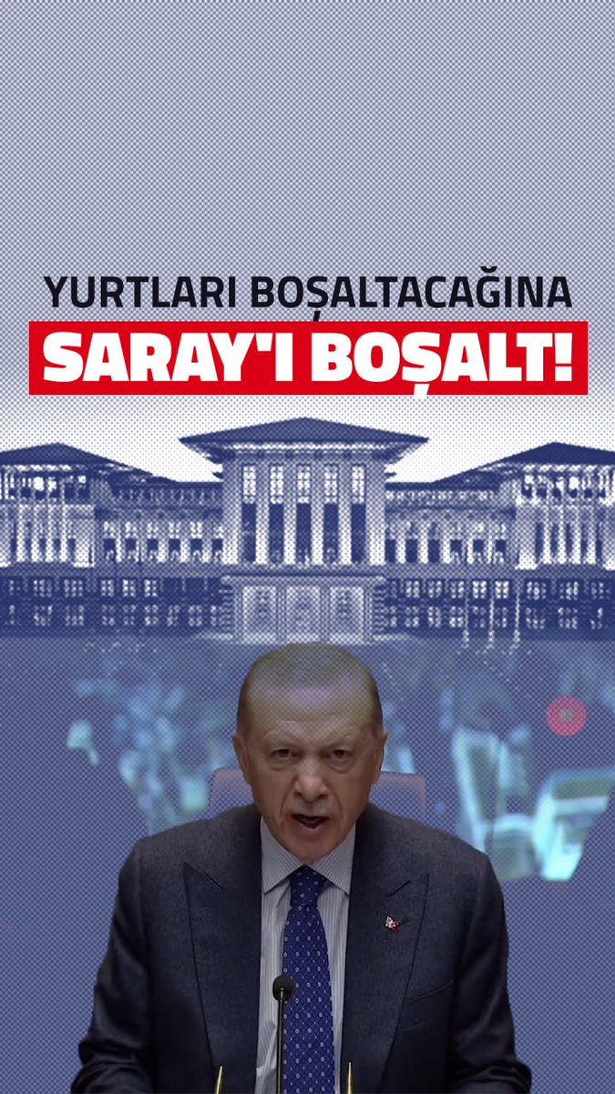 Üniversiteleri kapatarak sadece yeni mağdurlar yaratmış olacaksın!

Yurtları boşaltacağına Saray'ı boşalt!