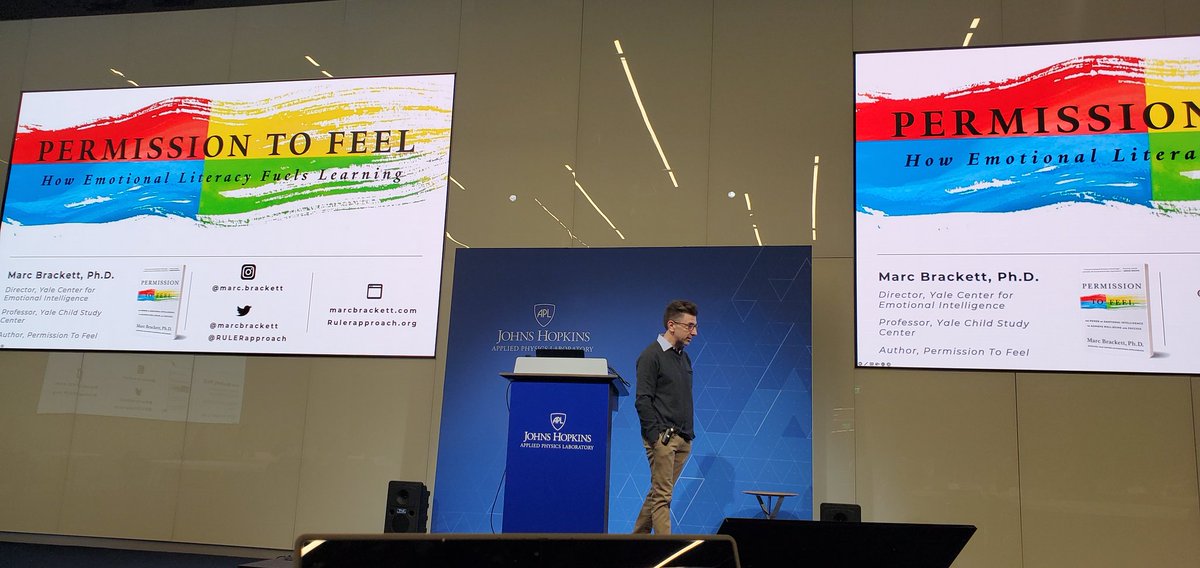 Such a rich conversation with <a href="/marcbrackett/">Marc Brackett</a> 'Leaders must determine if they can be authentic and still demonstrate skill.' #sogood #giveyourselfpermissiontofeel #nextlevelleadershipacademy <a href="/mdmassp/">MASSP</a> <a href="/Region4CC/">Region4CC</a> <a href="/Maespmd/">MAESP</a> #NLL_Maryland