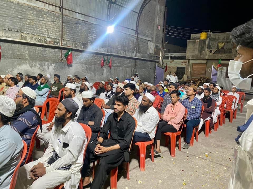 AleemIlahi's tweet photo. I attended SDPI Caders Meeting in Parbhani District Maharashtra. https://t.co/M30tMxtGWs