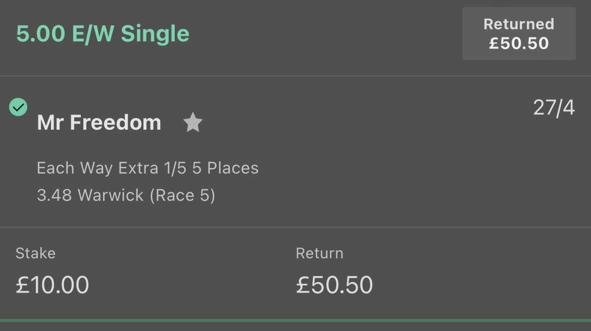 m2_tipster's tweet photo. Very good day for us. 

19/2 winner, 27/4 winner 🥇✅
19/2 2nd 🥈 
19/2 4th with extra place 🫡 https://t.co/WVbWIXSEvJ
