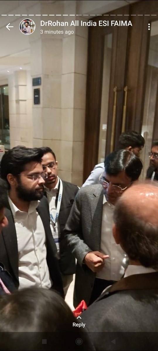 Dr_ManishJangra's tweet photo. .@DrRohanKrishna3 National Chairman @FAIMA_INDIA_ met Hon'ble Health Minister @mansukhmandviya Ji in a event in Gandhinagar!

He tried to convince him!
But we will go with legal route only till we don't get any clear response!

#PostponeNEETPG2023 https://t.co/jTJbHUMbrm
