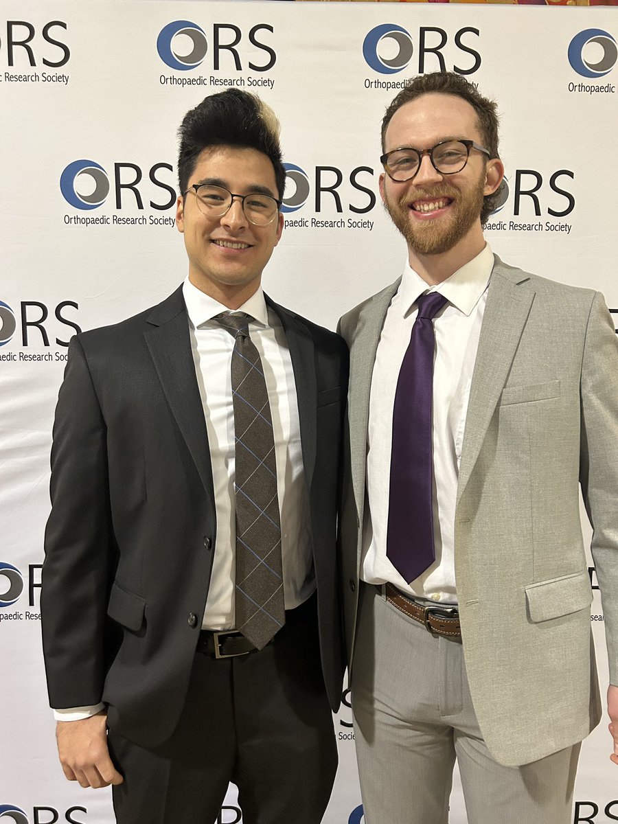 GargKoyal's tweet photo. Connor and David representing GargLab at #ORS2023 https://t.co/k4CKlFXxUx