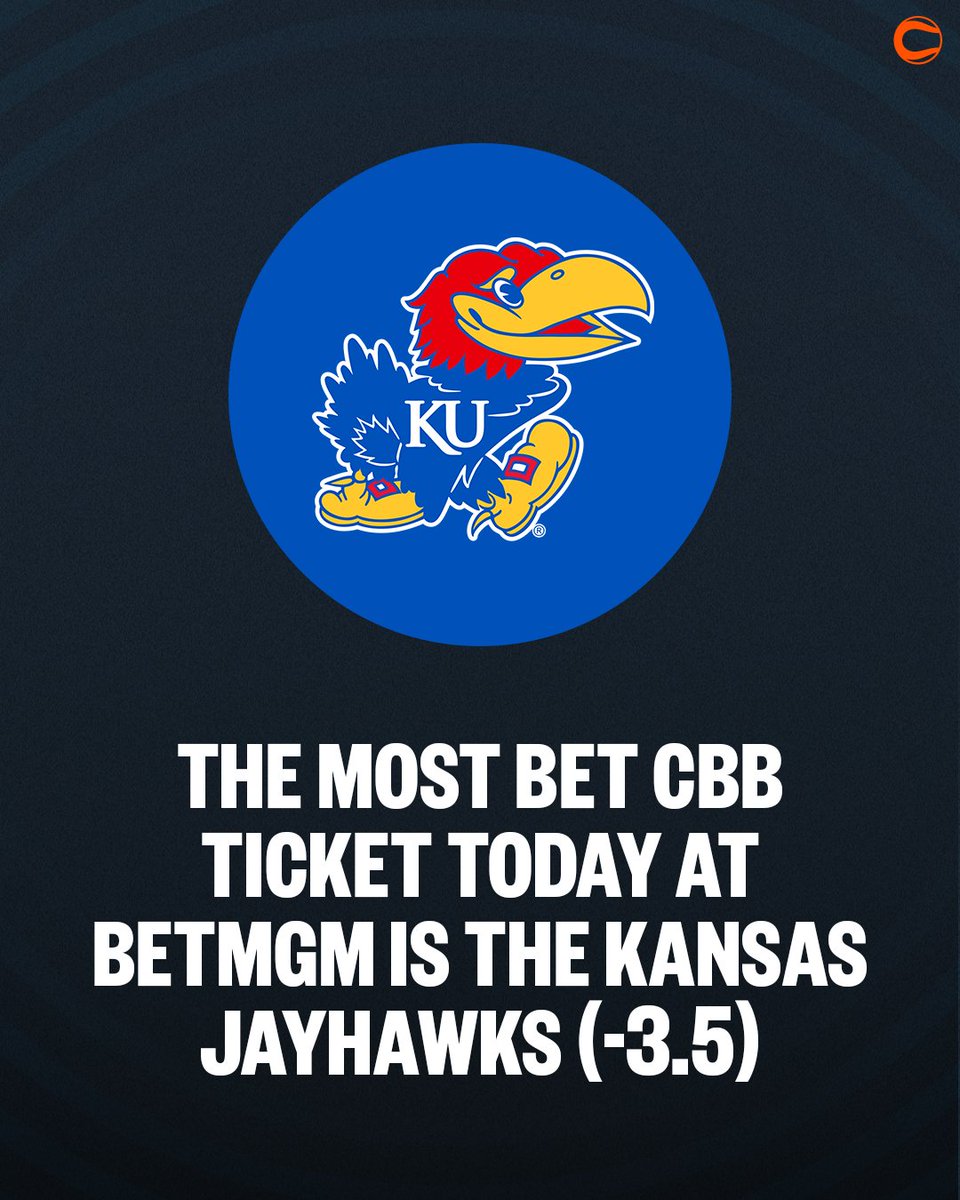 Covers on Twitter "Last Saturday, Kansas (1.5) was the most bet CBB