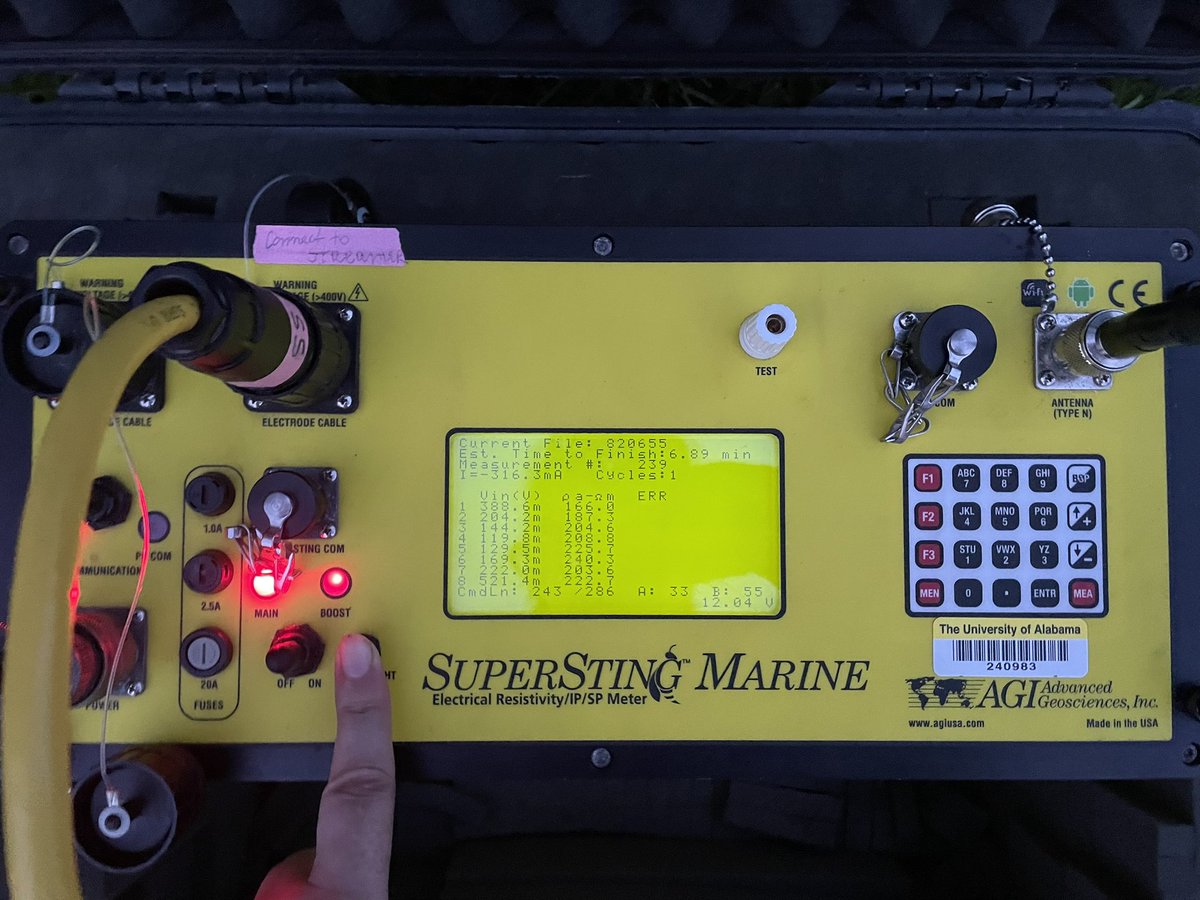 CoastalHydroGeo@UA (@coastal_dimova) on Twitter photo GRADUATE STUDENT POSITION ALERT: I am looking for a Ph.D. student who will work on shallow geophysics projects for his dissertation. Funding is a mix of RA/TA for 5 years. Please spread the word. Contact: ntdimova@ua.edu GRADUATE STUDENT POSITION ALERT: I am looking for a Ph.D. student who will work on shallow geophysics projects for his dissertation. Funding is a mix of RA/TA for 5 years. Please spread the word. Contact: ntdimova@ua.edu