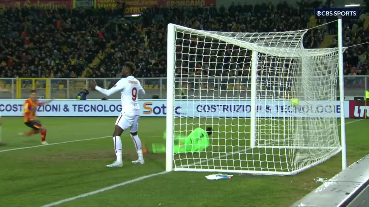 Two goals in two weeks for Federico Baschirotto. 🔥

Lecce stun Roma 6 minutes into the match. 👀”