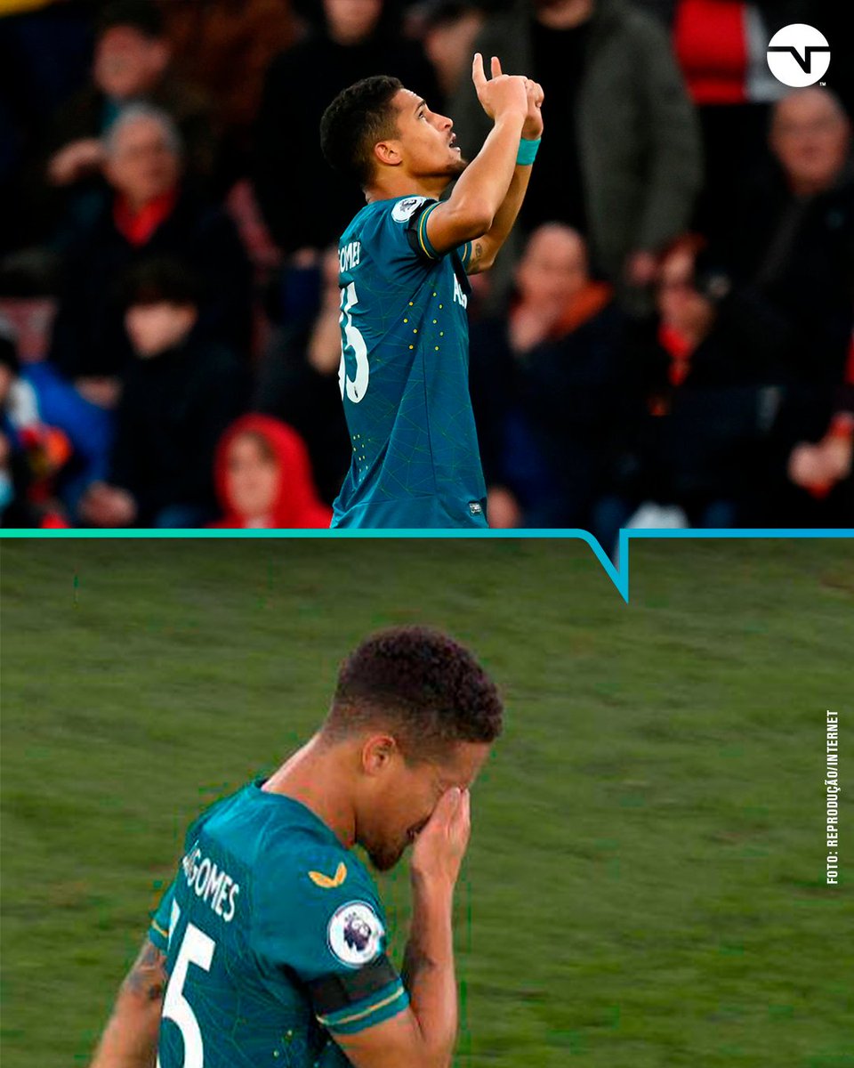 TNTSportsBR's tweet photo. ELE ENTROU PRA MUDAR O JOGO NA ESTREIA! 🤩🇧🇷 João Gomes saiu do banco com o Wolves ainda perdendo e fez o gol da virada. QUE ESTREIA! 🔥 #PremierLeague https://t.co/HdFB9D6K2x
