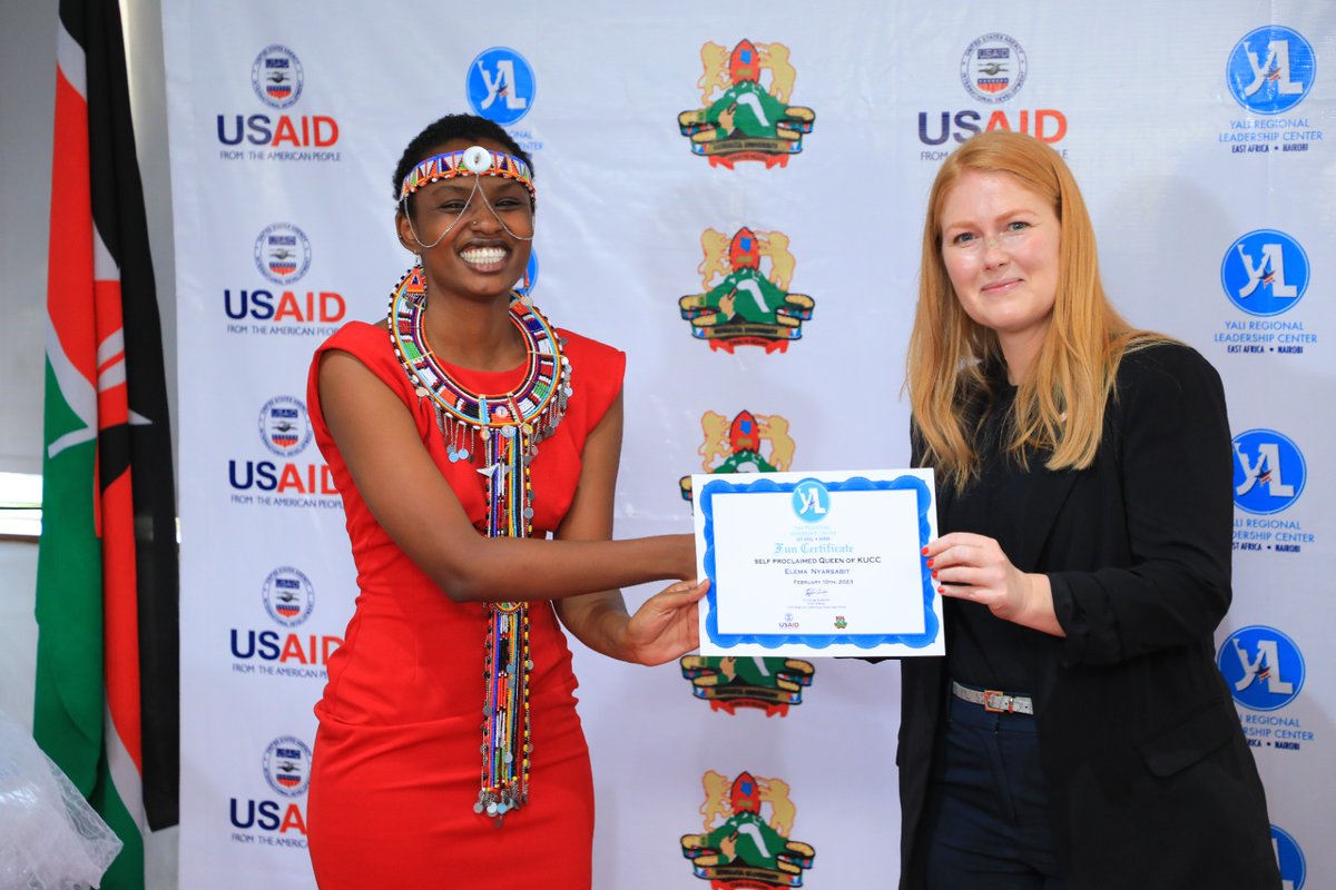 Crowned Queen of Cohort 47. 

#YALIFellow
@USAID @YALIRLCEA 
@USAIDKenya