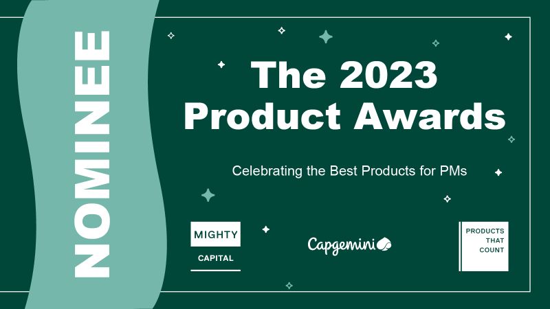 We have been nominated for a 2023 @ProductsCount  Award. We are ecstatic about this chance & value the acknowledgment of our commitment to creating a product that matters to our users. Thank you @scmoatti & @ProductsCount ! 
#dataproducts #productawards #innovation