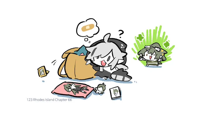 Tomimi&amp;Gavial  #Arknights 