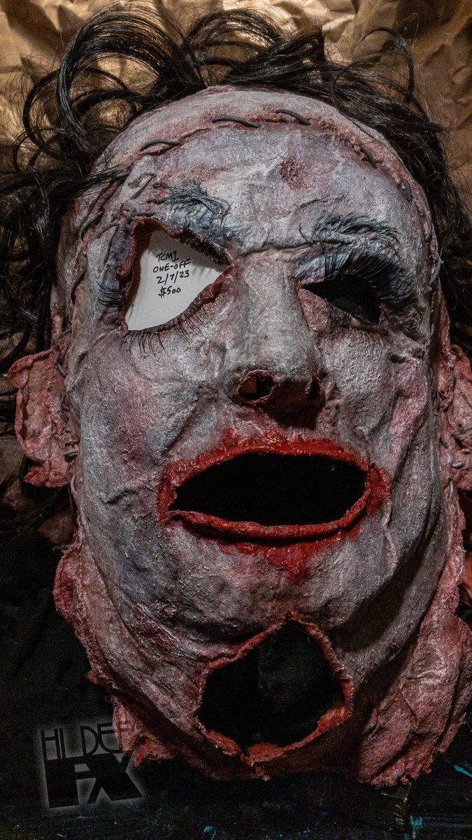 hideffx's tweet photo. Pretty Lady one-off. Dms open. 
#maskcollector #latexmask #leatherface #texaschainsawmassacre https://t.co/aBUJaEeYn1