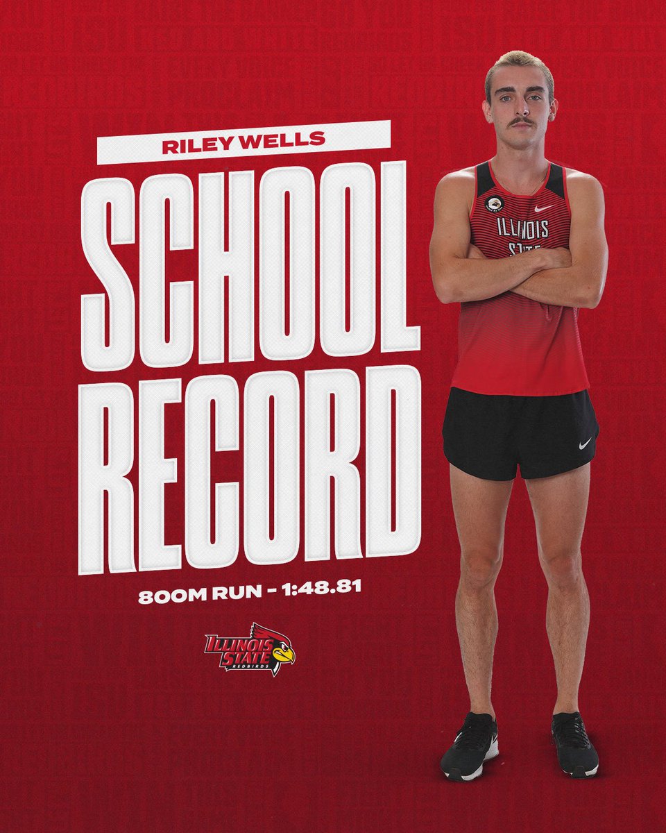 RECORD SHATTERED! 

Riley Wells breaks the long lasting 800m record for ISU 😤