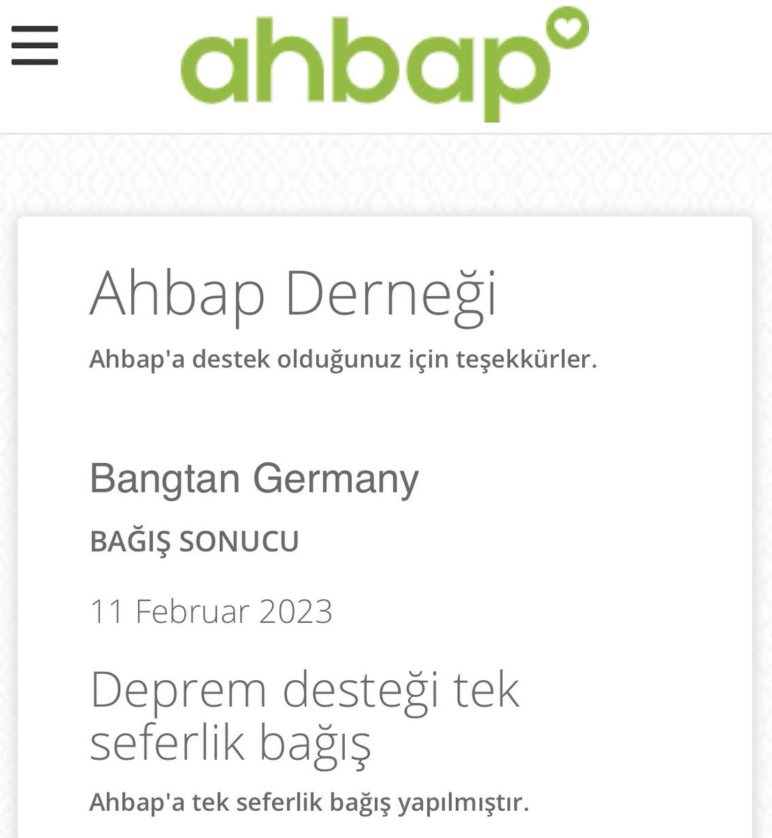 BangtanGER_twt's tweet photo. Türkische ARMYs sammeln Spenden. Auch wir aus Deutschland können etwas beitragen.

#ArmyJoinForcesforTurkiye
#ArmyAssembleForTurkey 💜

Hier könnt ihr Spenden 👉🏻 https://t.co/aEdCftpVuI https://t.co/kQSbcJqOou