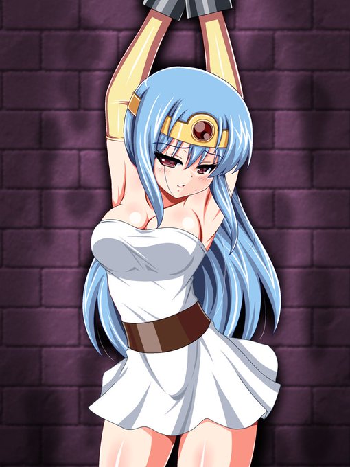 #ドラクエ3祝35周年
賢者ちゃんはメインヒロインなので囚われシーンやピンチシーンが多くあるべきなのだ(暴論) 