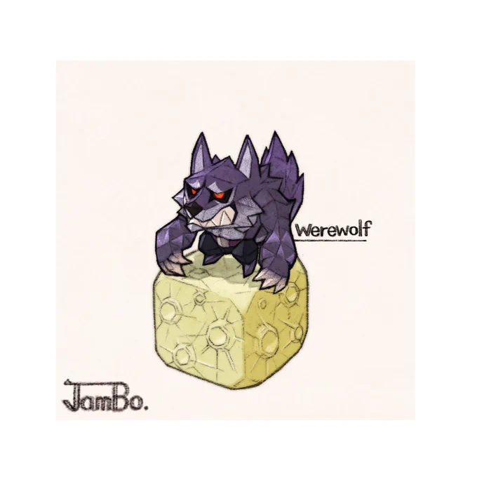Werewolf. 月…?Cubeですしネ! 