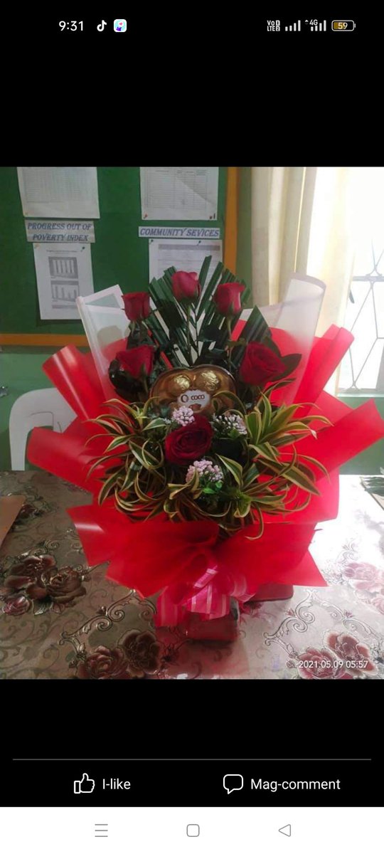 DarkAngel3114's tweet photo. Sariling gawa, DIY Flower and Chocolate Boquet 💐, sino kaya ang pweding maka date at mapag bigyan nito this coming Valentine's Day.☺️☺️
#alteriloilo
#alterilongo
#altercapiz https://t.co/1Rw3xOOCHg