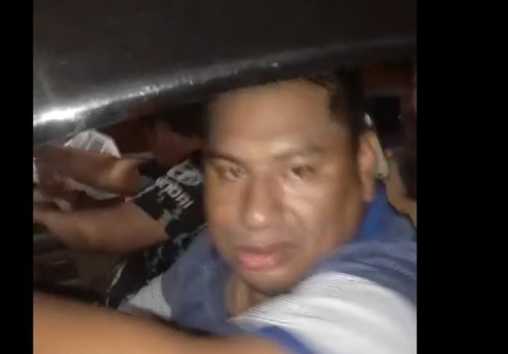 PretorEl's tweet photo. Esta es la cara del MAS, el fracaso del Estado Plurinacional, borrachos, corruptos e ignorantes. https://t.co/lp0jM00deC