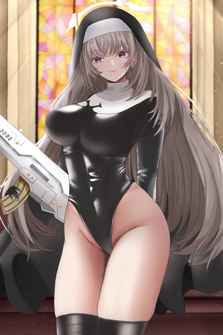 覚悟サクラコ
#ブルアカ #ブルーアーカイブ #BlueArchive  #イラスト 