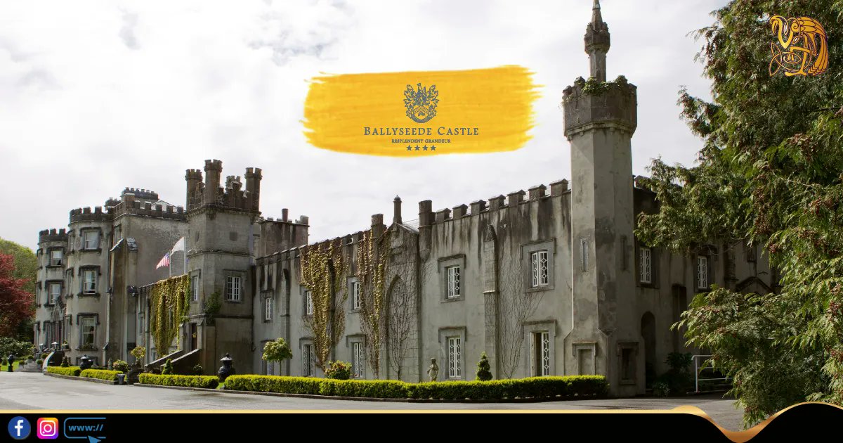 Step back in time and enjoy a unique castle experience at Kerry’s only castle hotel.
 
More info: buff.ly/3Ruxm9y

#Explore #Discover #BallyseedeCastle #TourismIreland #FailteIreland #LuxuriousIreland