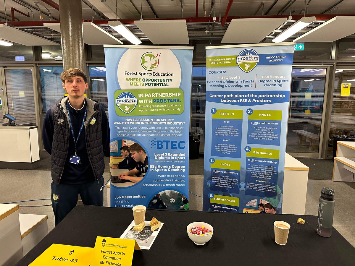A huge thank you! to MonmouthComp for having us at their careers fair last week. #education #monmouthshire #Gloucestershire #post16education