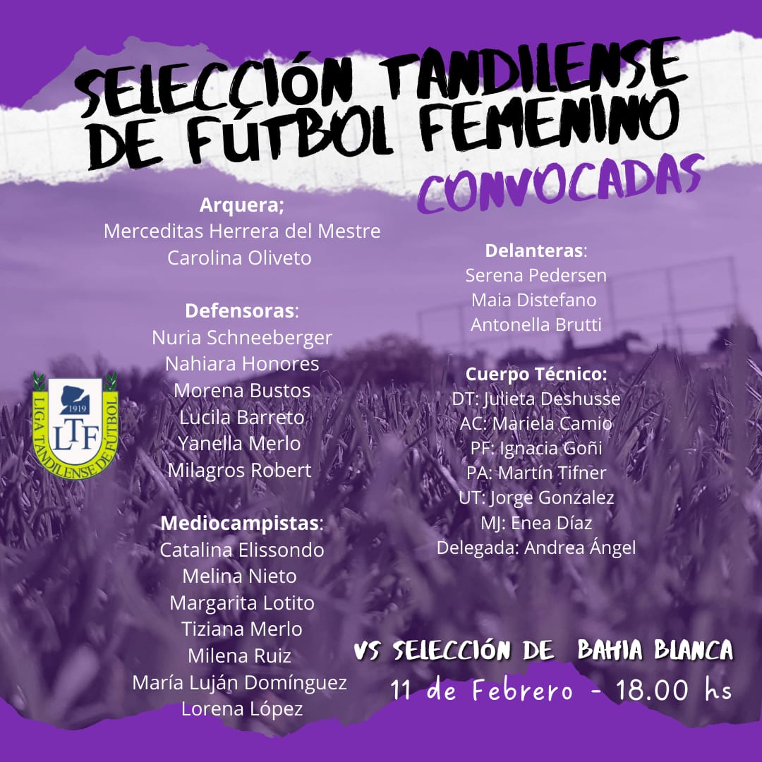POR UN LUGAR EN LA FINAL
Está tarde desde las 18, en el predio Centenario, el seleccionado Tandilense Femenino se enfrentará al de <a href="/LigaDelSur1/">LigaDelSur</a>.
La serie está empatada en cero. <a href="/ffbpok/">Federación de Futbol Bonaerense Pampeana</a> <a href="/TovigginoPablo/">Pablo Toviggino</a> <a href="/CenozMiguel/">Miguel Cenoz</a> <a href="/Rami8919/">Ramiro Di Fonzo</a> <a href="/Negrita_Godoy/">Negrita Godoy</a> #tandil #FutbolFemenino #vamoslaspibas