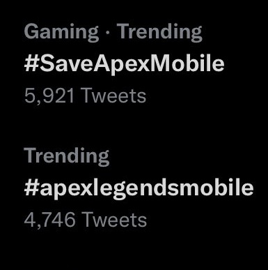 itsdustee's tweet photo. Some dudes who left the game in its first month, trash talkers, those who clowned the game coming together

It doesn't matter.. we'll take all the help and #SaveApexLegendsMobile #SaveApexMobile

Those who stuck with the game till now.. you guys are absolute LEGENDS🫂 https://t.co/mXLw0i3tRO