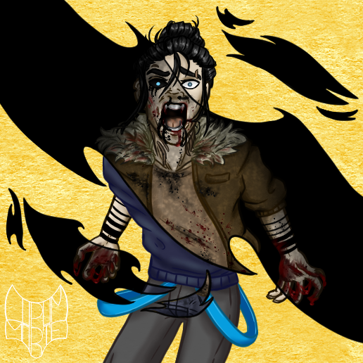 Lupum_Morte's tweet photo. Fanart of @TheDalmBuddy 's OC - Robert - made for Halloween
posting late, yes 
#ArtistOnTwitter #fanart #goreart #DigitalArtist #digitalartwork #Halloween #Halloween2022 https://t.co/L2NVabJUxF