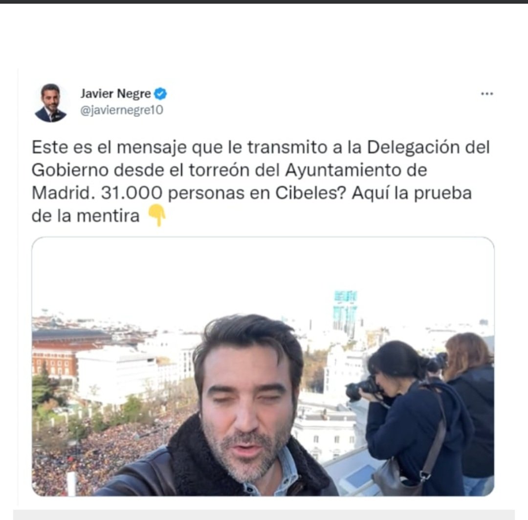 Almeida ha prohibido a los periodistas poder acceder al edificio de Cibeles para poder informar y sacar recursos gráficos de la manifestación por la SANIDAD PÚBLICA  de mañana.
Sí permitió a la cloaca de Negre acceder al edificio para sacar fotos el día de la mani de la derecha.