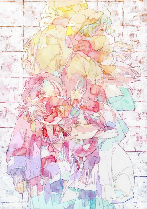 #tsukushiza■2023.2.25(土)■名古屋吹上ホール□オカユウリ ブースno.65新しい画集、チューリップのシールシート、ハンカチ、ステッカーなど…小さめの原画も持っていきます。お待ちしておりますイベント詳細 