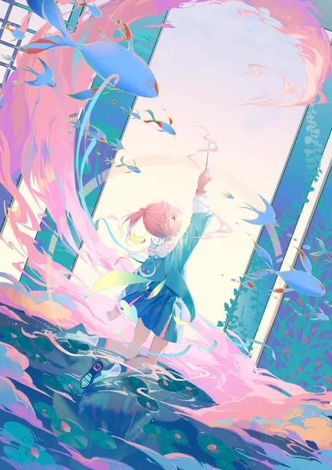 #花譜  #花譜美術部わたしの線香「お通夜で会えたらいいな」 