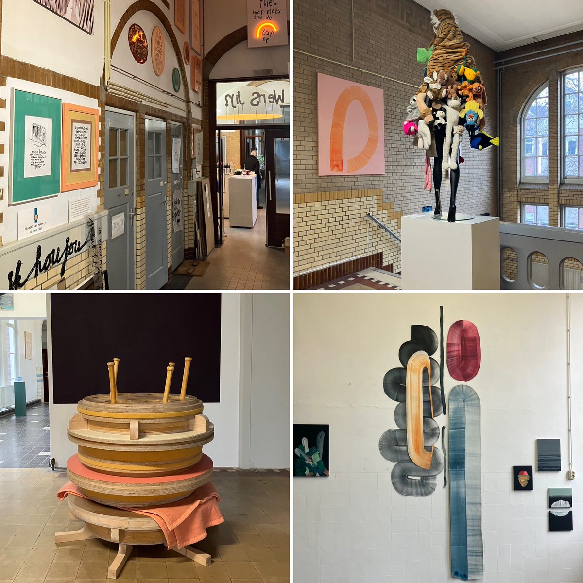 Publisophy's tweet photo. Aside from the big fairs, @RotterdamArtWk offers a great opportunity to visit local ateliers and meet the artists #rotterdam #rotterdamartweek https://t.co/BrhJKFB0Zb