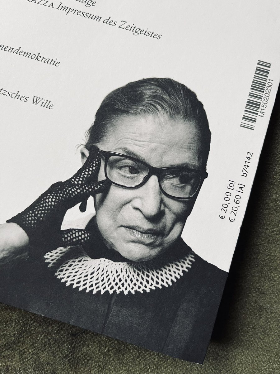 RBG is not amused: Der Preis der »Zeitschrift für Ideengeschichte« ist erneut gestiegen.
F 2007 – W 2010: € 12.
F 2011 – W 2014: € 12,90.
F 2015 – W 2019: € 14.
F 2020 – F 2022: € 16.
S 2022 – W 2022: € 18.
Seit F 2023: € 20.