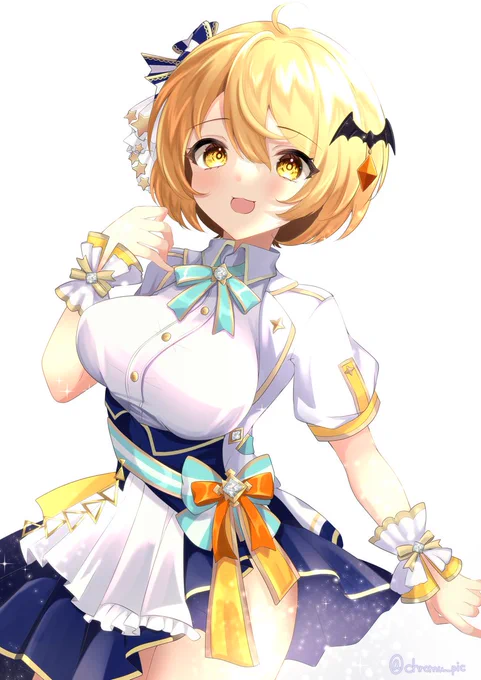 新アイドル衣装のメルちゃん!「メルのステージ、来てくれるよね?」#メルArt 