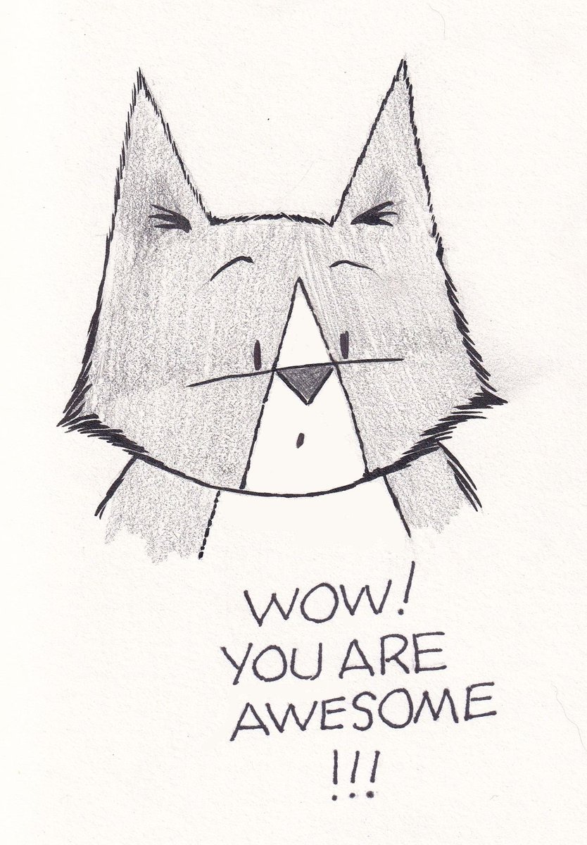 RumpleNLump's tweet photo. A message from Tux #catsoftwitter #catsofinstagram #webcomic #webcartoon #webtoons #paperandpencil #penandink #ink #inkdrawing #sketch #illustration #brushpen #pentel #cute #toocute #kitten #comingsoon #rumplenlump https://t.co/ZfbObtwI3C