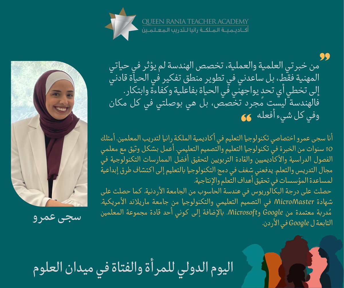 Queen Rania Teacher Academy tweet media